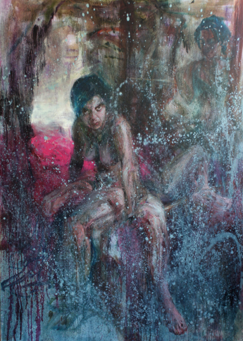 _Caverna_2023_Óleo sobre tela_140 cm x 100cm_