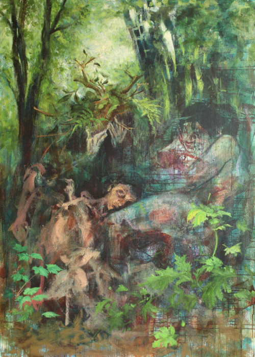 _Ofrenda_2024_Óleo sobre tela_140 cm x 100cm_